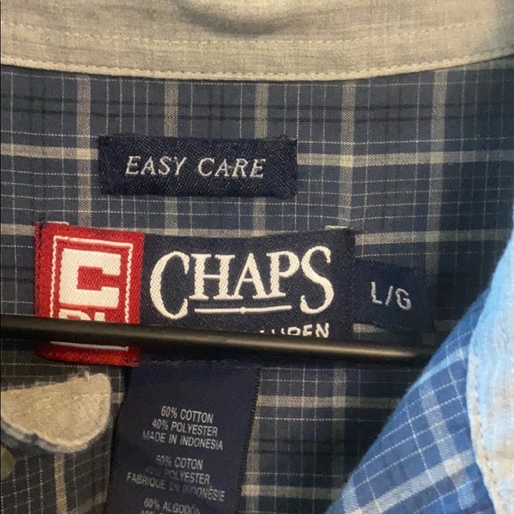 Chaps Ralph Lauren Vintage Button Up Shirt - Picture 5 of 6